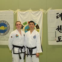 Training met Hwang Su Il; Bury, Verenigde Koningkrijk.
